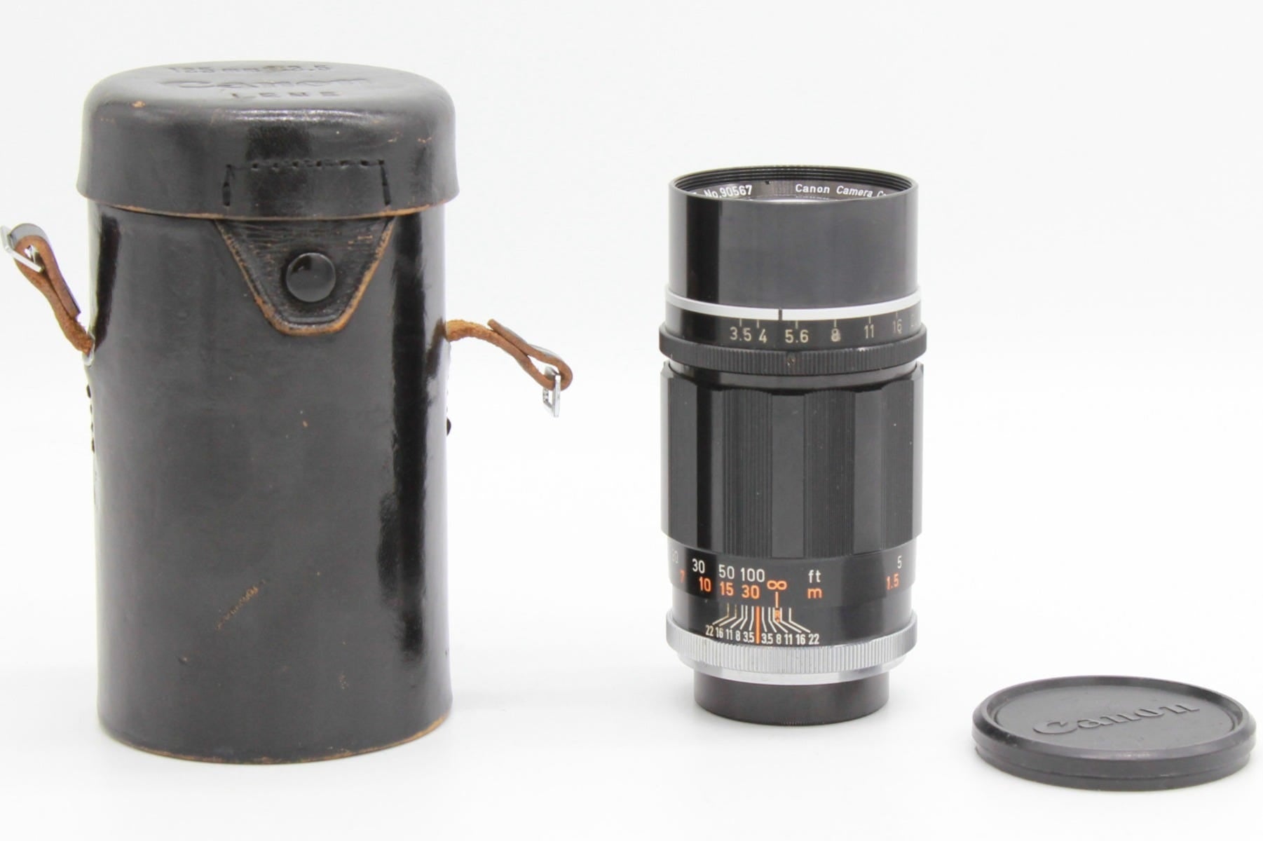 Vintage Canon 135mm f3.5 LTM (Leica Screw Mount) S/N - 90567