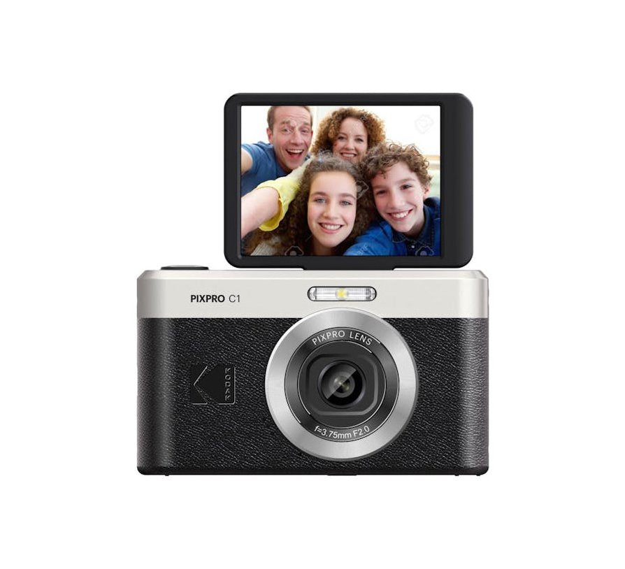 Kodak PIXPRO C1 Digital Compact Camera (Black) Online | digiDirect