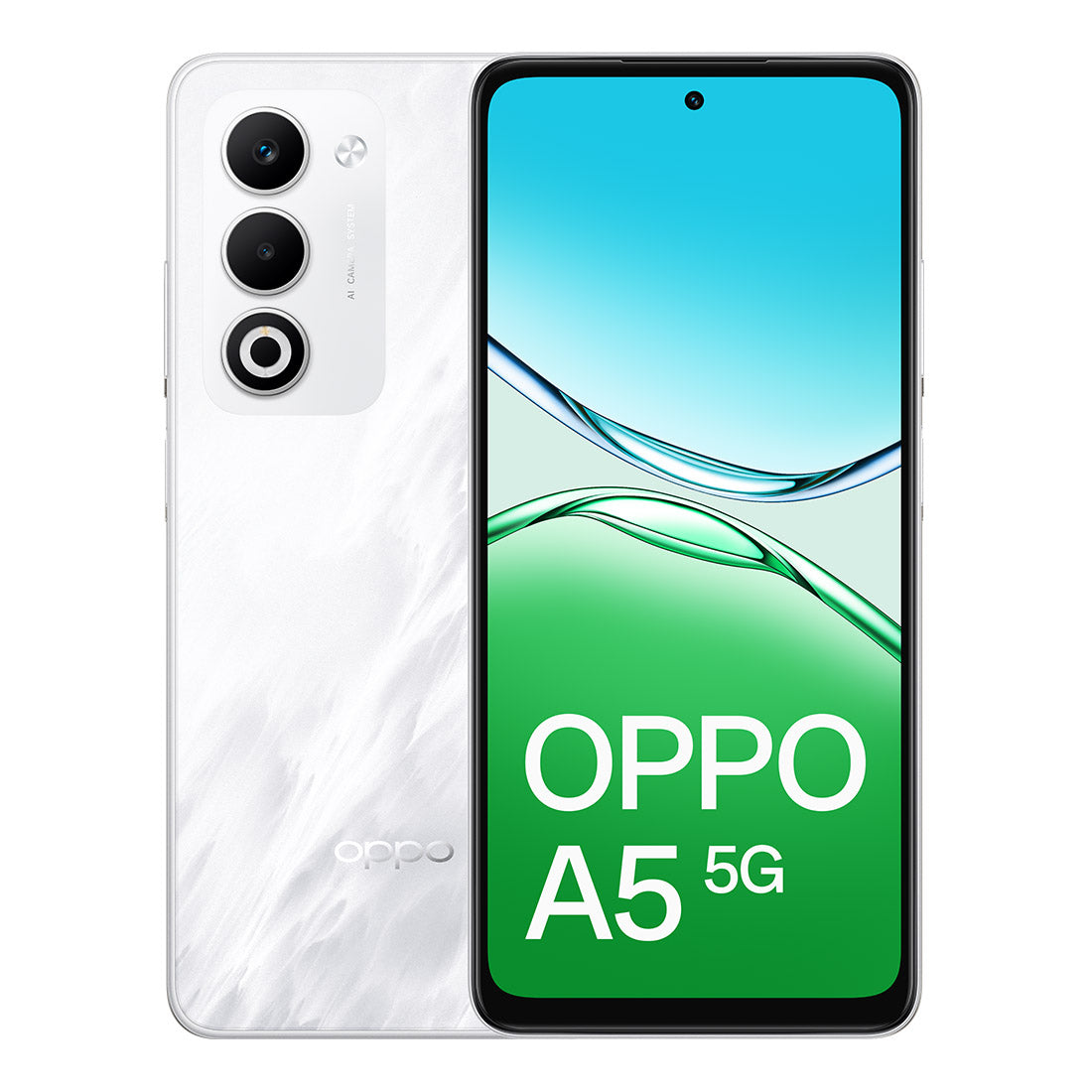 OPPO A5 5G 128G ホワイト Oppo A5 5G 128GB (Mist White) Online | digiDirect