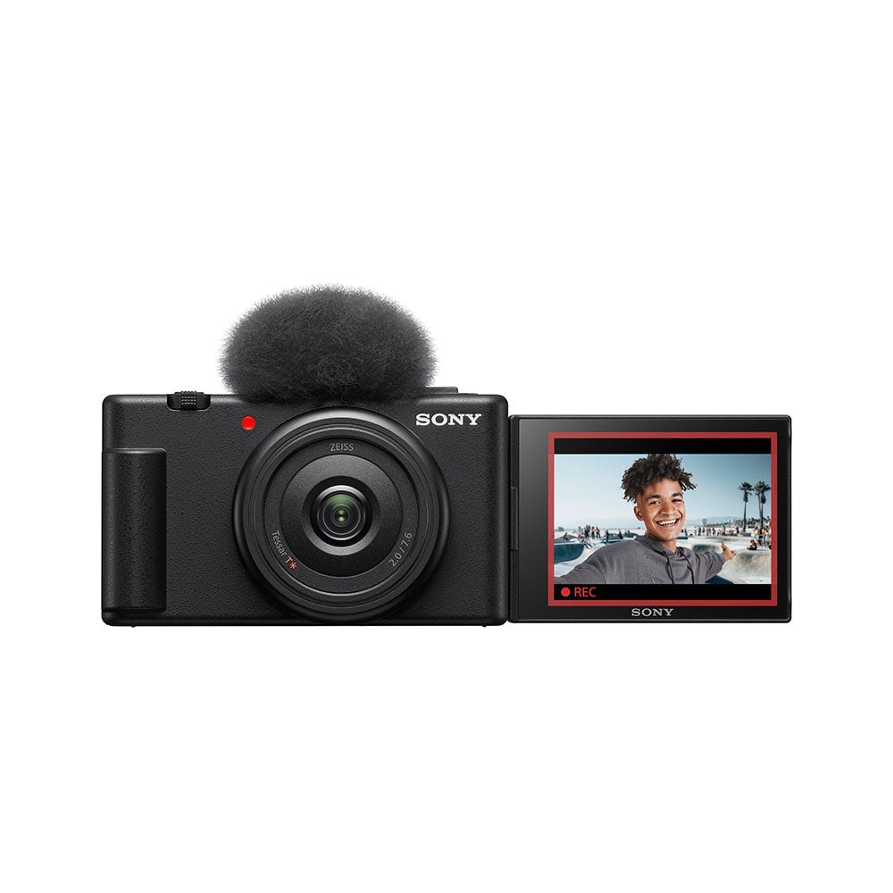Sony ZV-1F Vlog Camera (Black) | digiDirect