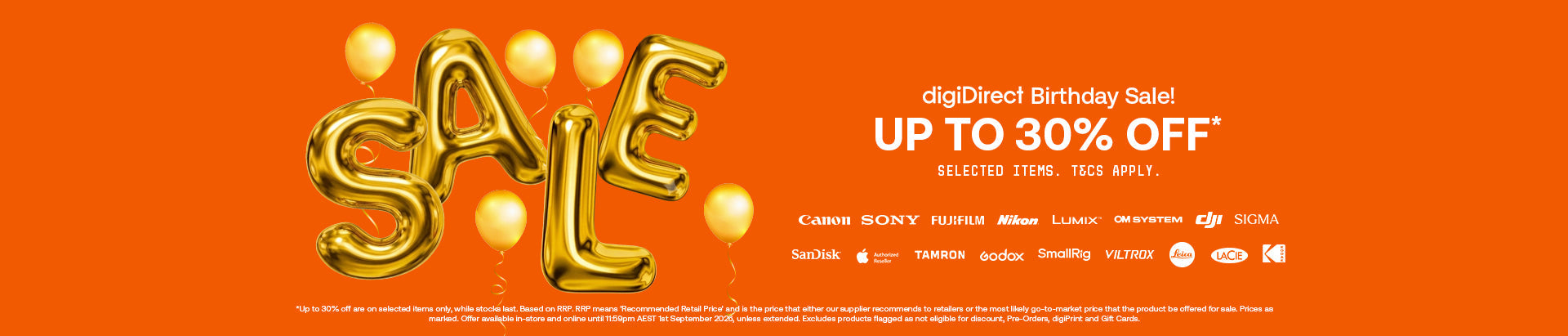 Birthday Sale