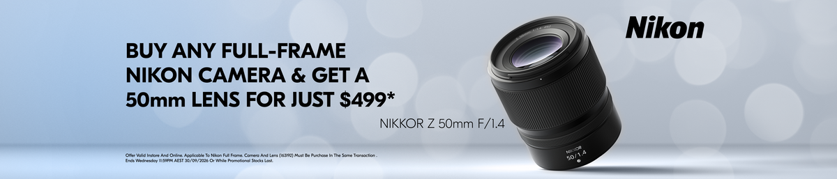 Nikon 50mm Lens Offer