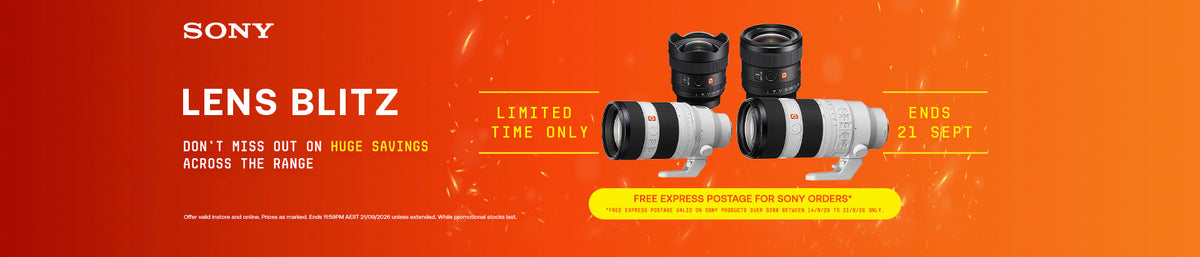 Sony Lens Blitz