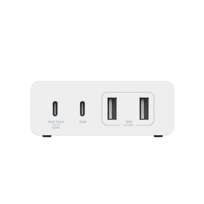 Belkin BoostCharge Pro 108W 4-Port GaN Charger with PD (White)
