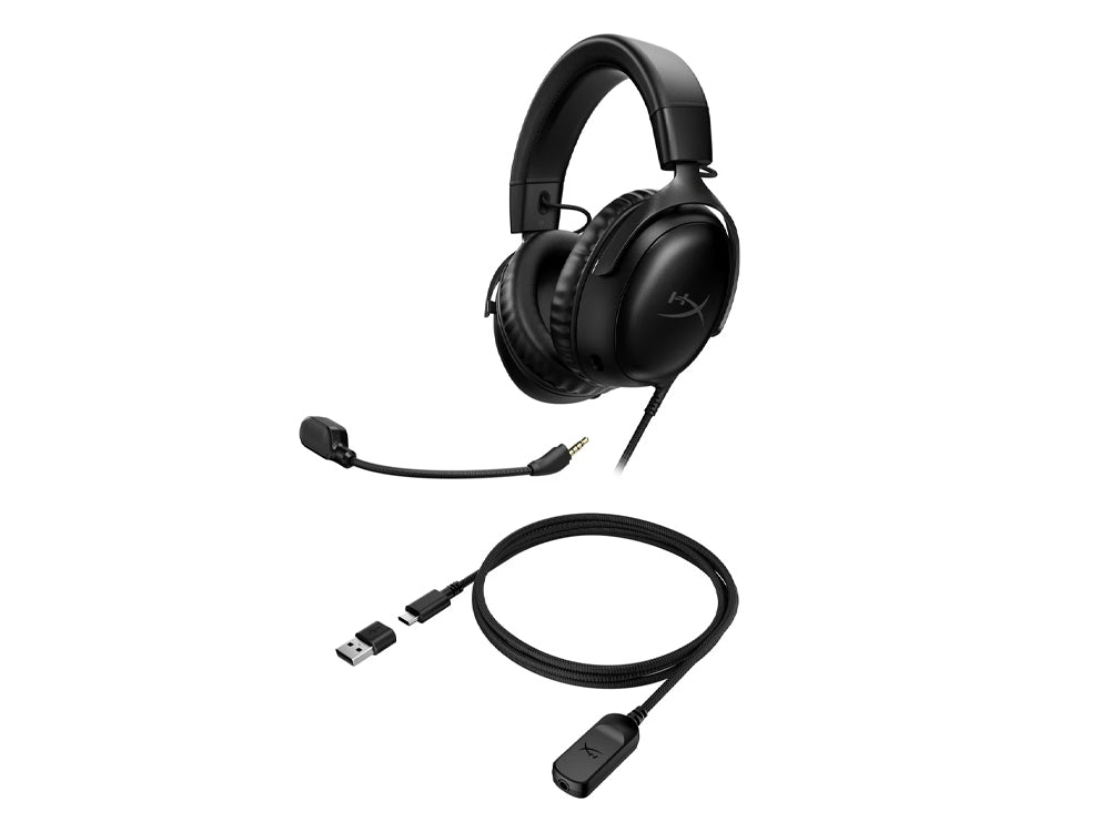 HyperX Cloud III Wired Gaming Headset (Black) 