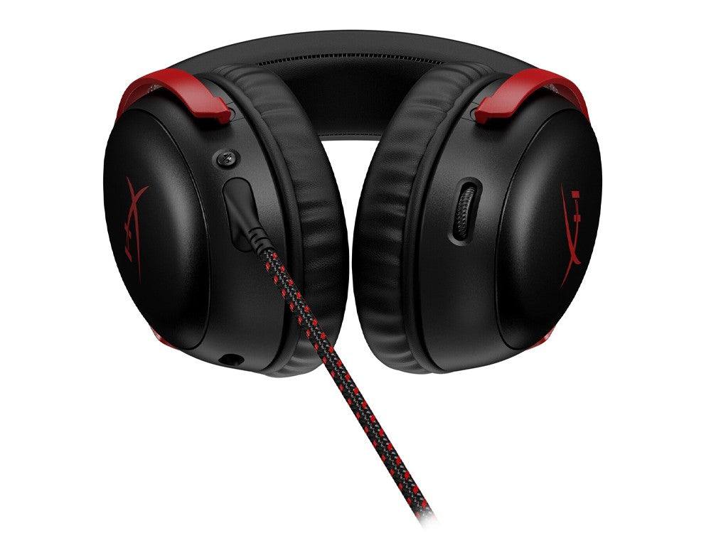 HyperX Cloud III Wired Gaming Headset (Black/Red) 