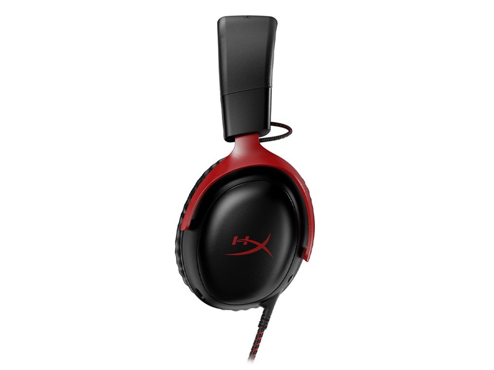 HyperX Cloud III Wired Gaming Headset (Black/Red) 