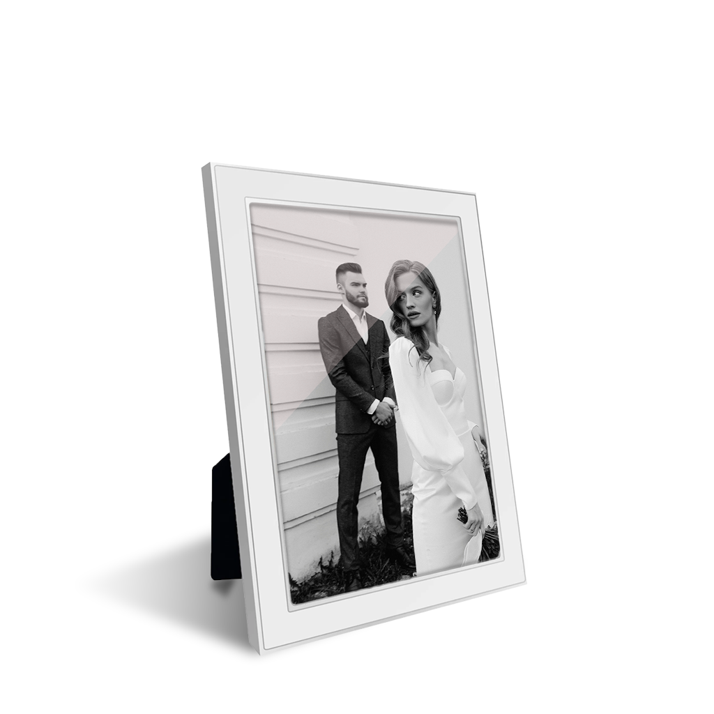 Framed Print - Eternal 4×6" - White