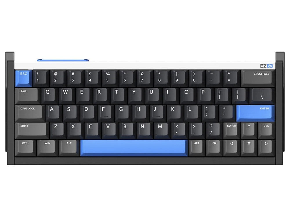 IQUNIX EZ63 Magnetic Wired HE Gaming Keyboard (Blue) (Jade Pro Switch)