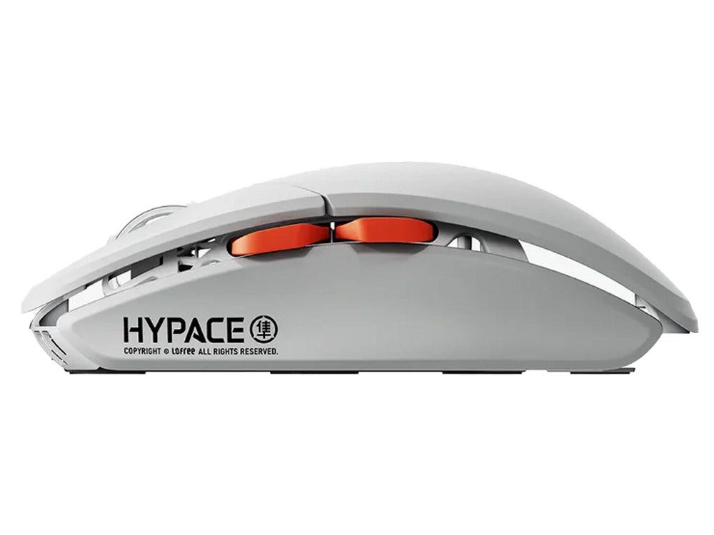 Lofree Hypace 8K Wireless Magnesium Gaming Mouse (Crayon Grey)