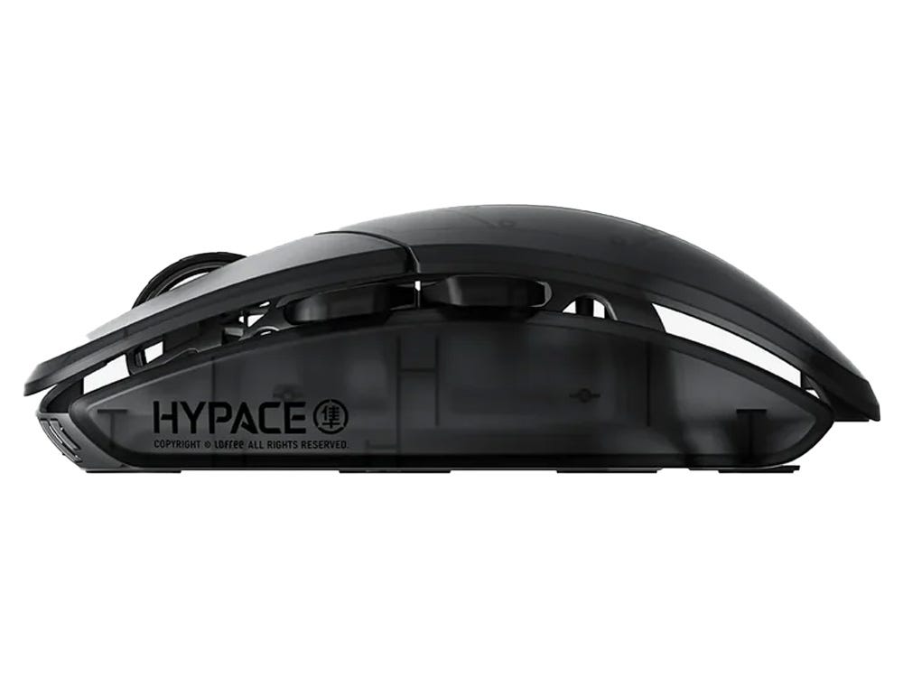 Lofree Hypace 8K Wireless Magnesium Gaming Mouse (Jet Black