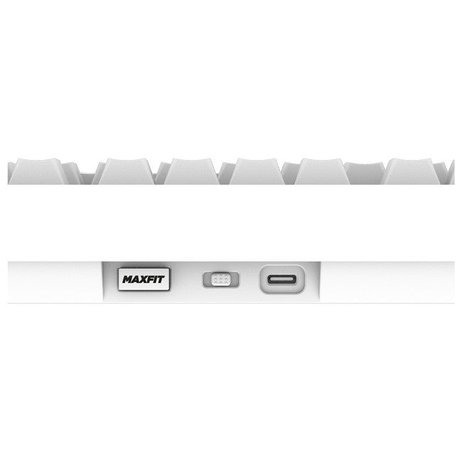 Fantech MAXFIT8 Wireless Mechanical Keyboard (White) (White Switch)