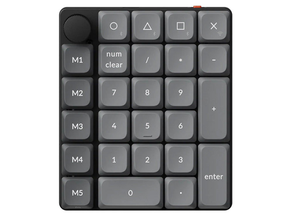 Keychron K0 Max Low-Profile Wireless Custom Number Pad (Milk POM Tactile Switch)