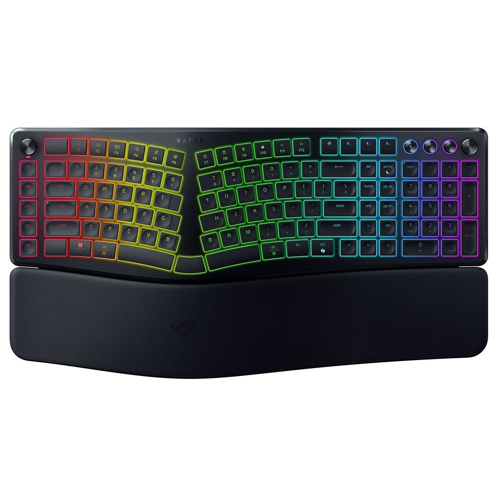 Razer Pro Type Ergo - Wireless Ergonomic RGB Keyboard