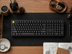 Keychron J5 QMK Wireless Keyboard (Black) (RGB Hot-swap) (Red Switch)