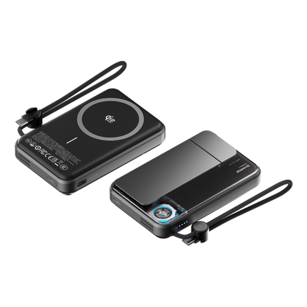 Sharge IceMag 3 Magnetic Power Bank - Black