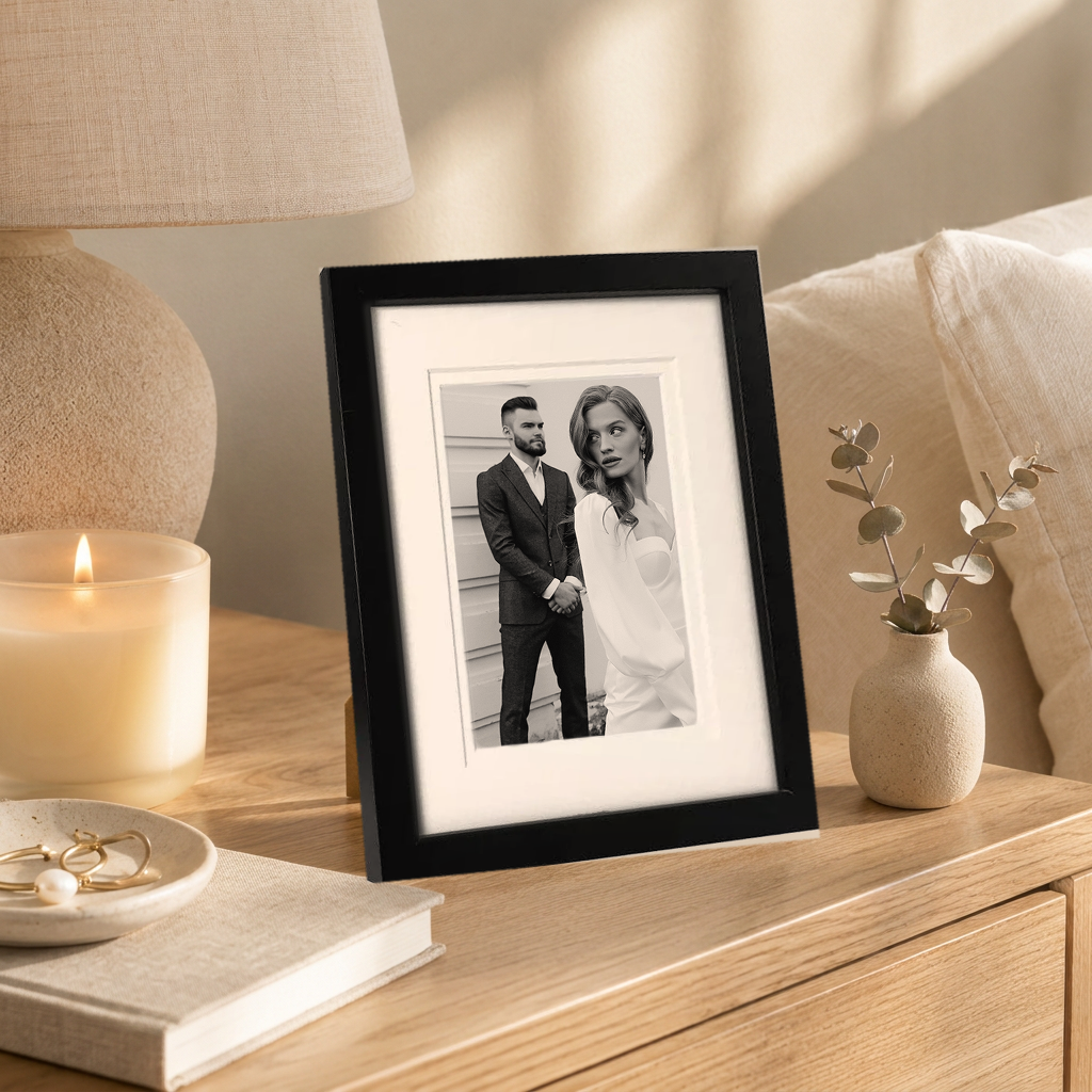 Framed Print - Elegant Deluxe 11x14" - Black
