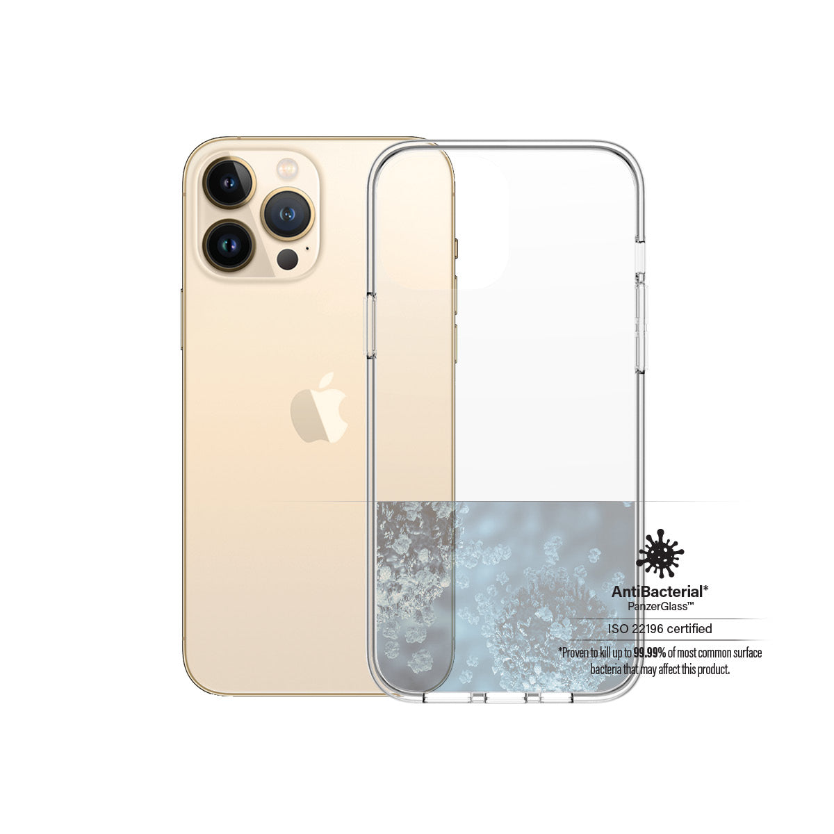 PanzerGlass ClearCase for iPhone 13 Max (Clear Frame)