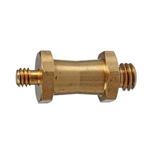 Manfrotto 037 Stud Short Hex Brass for Super Clamp System 1/4 and 3/8's