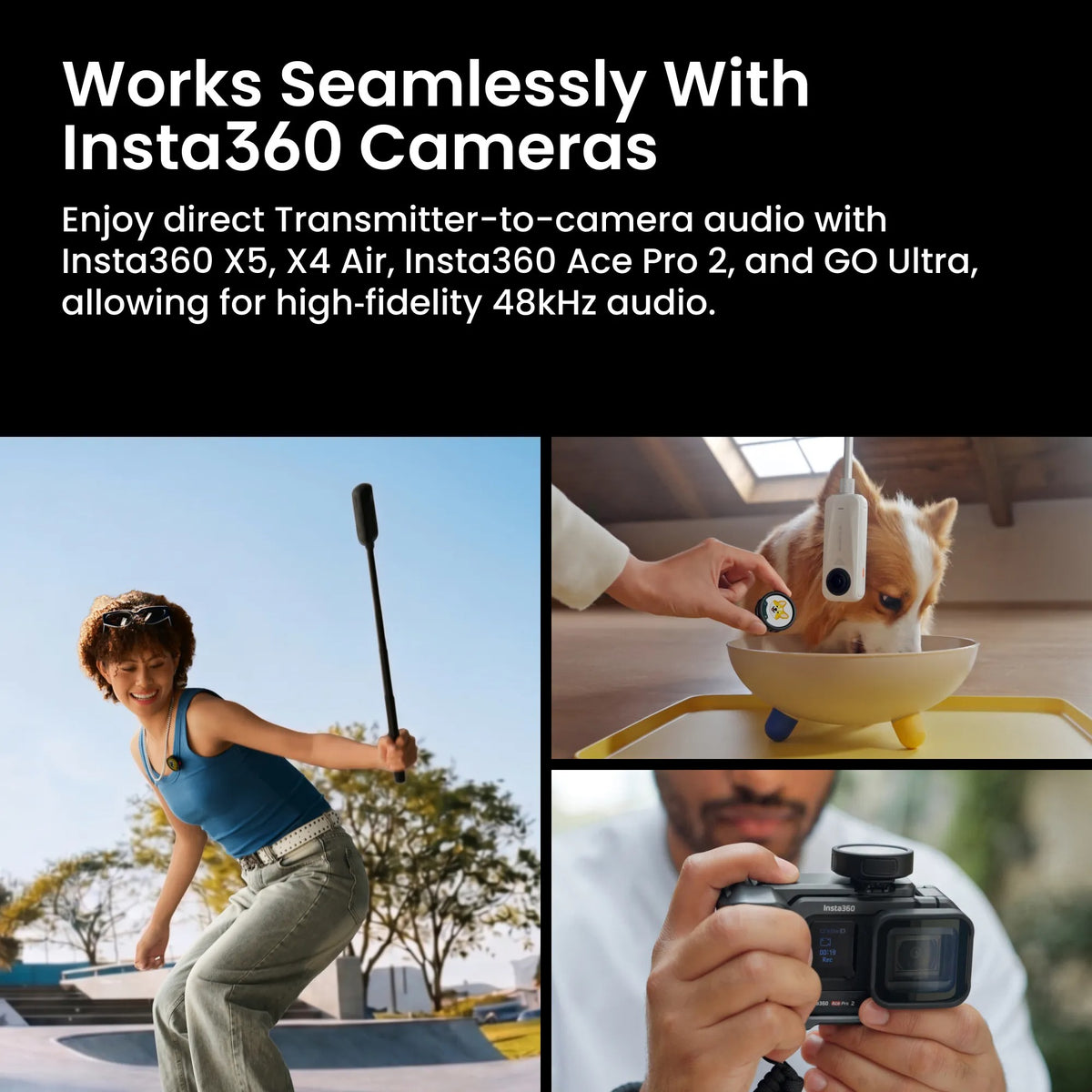 Insta360 Mic Pro (1 TX + 1 RX)