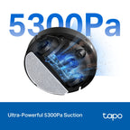 TP-LINK Tapo RV30 Max 5300Pa Hyper Suction Robot Vacuum Mop