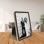 Profile Framed Print - Heirloom 8x10" - Black & Gold