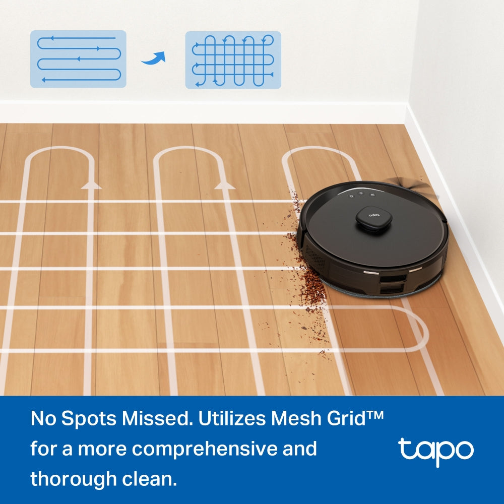 TP-LINK Tapo RV30 Max 5300Pa Hyper Suction Robot Vacuum Mop
