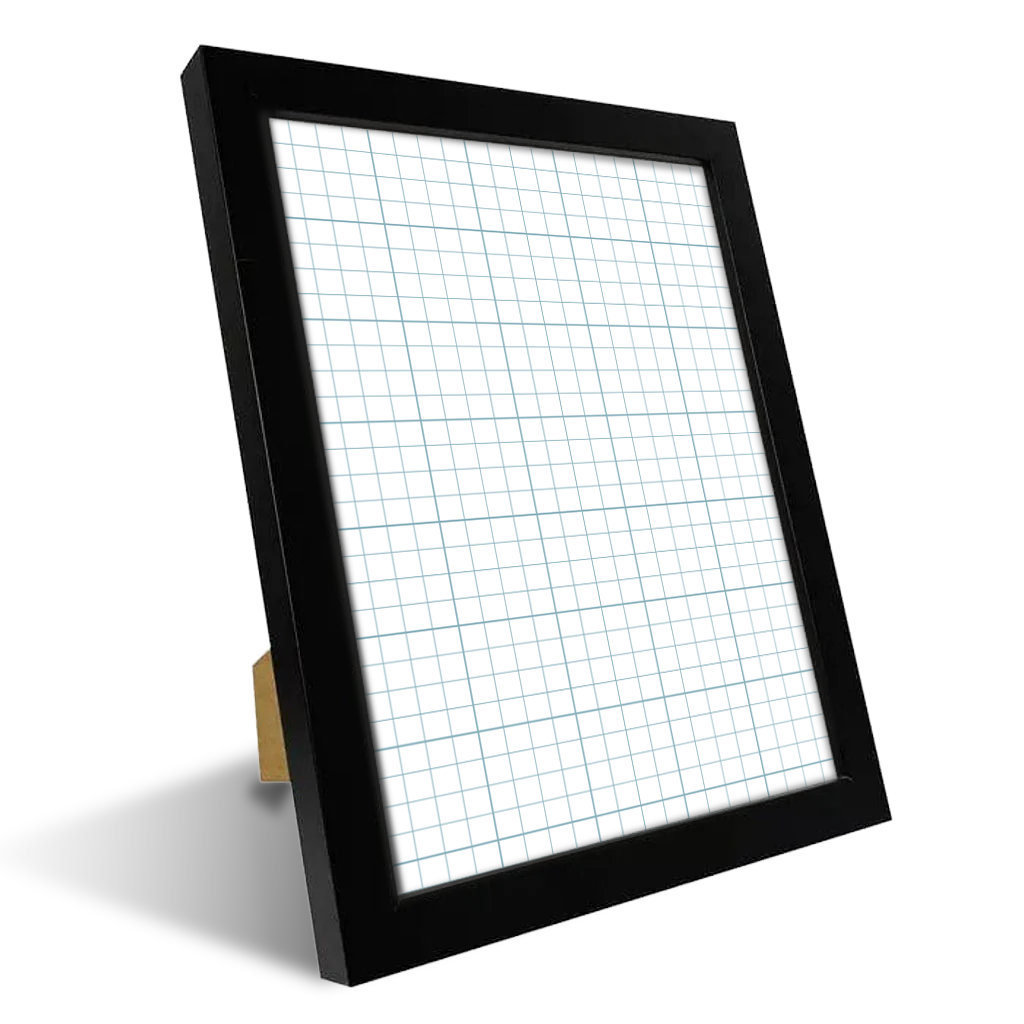 Framed Print - Elegant 5x7" Black