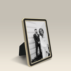 Profile Framed Print - Heirloom 8x10" - Black & Gold