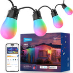 NEEWER 15m Smart RGB LED Outdoor String Lights