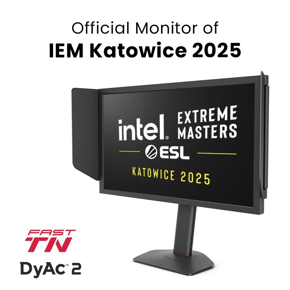 BenQ ZOWIE XL2586X+ 24.1" FHD 600Hz DyAc+ Fast TN Gaming Monitor for Esports