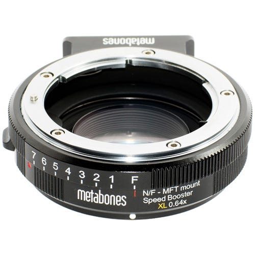 Metabones Nikon G to Micro Four Thirds Speed Booster XL 0.64x (Black Matt)