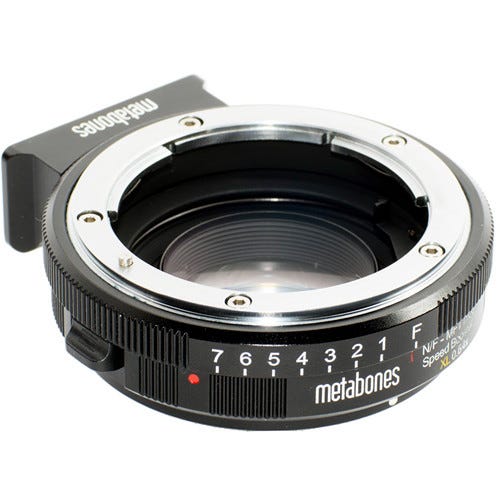 Metabones Nikon G to Micro Four Thirds Speed Booster XL 0.64x (Black Matt)