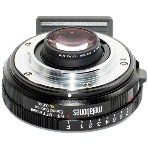 Metabones Nikon G to Micro Four Thirds Speed Booster XL 0.64x (Black Matt)