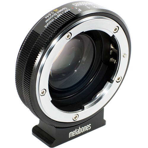 Metabones Nikon G to Micro Four Thirds Speed Booster XL 0.64x (Black Matt)