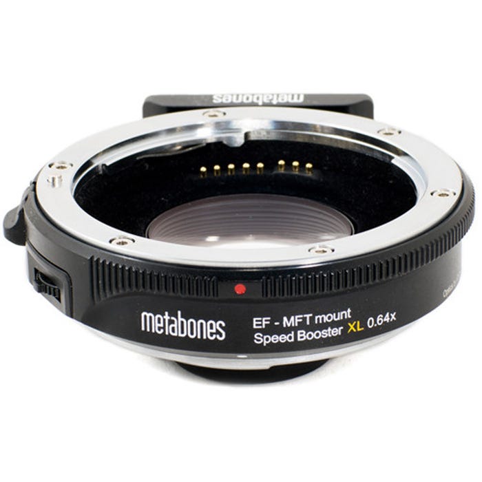 Metabones Canon EF to Micro Four Thirds T Speed Booster XL 0.64x (Black) MB-122