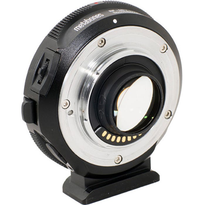 Metabones Canon EF to Micro Four Thirds T Speed Booster XL 0.64x (Black) MB-122