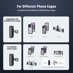 NEEWER PA-005E Side Handle with Wireless Trigger for Phone Cage