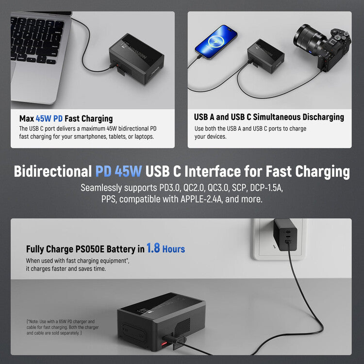 NEEWER PS050E V Mount Battery