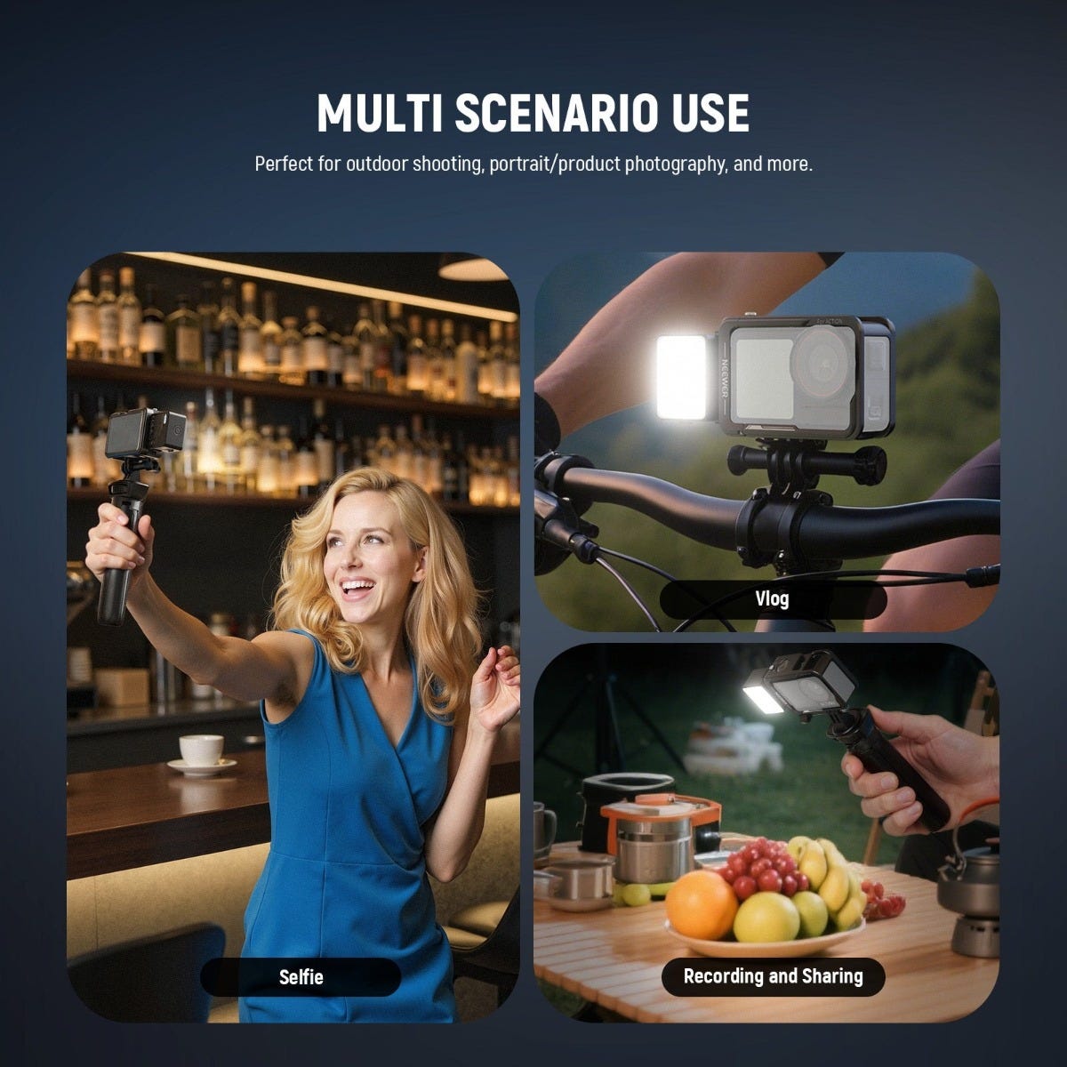 NEEWER M20 Magnetic LED Camera Light