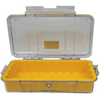 Pelican 1015 Micro Case - Clear Yellow with Yellow Liner
