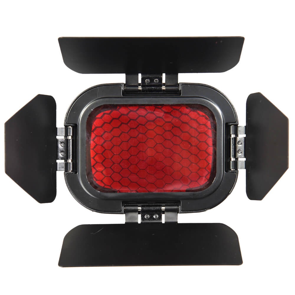 Godox BD-07 Barn Door with Honeycomb Grid and Colour Filter Set for AD200