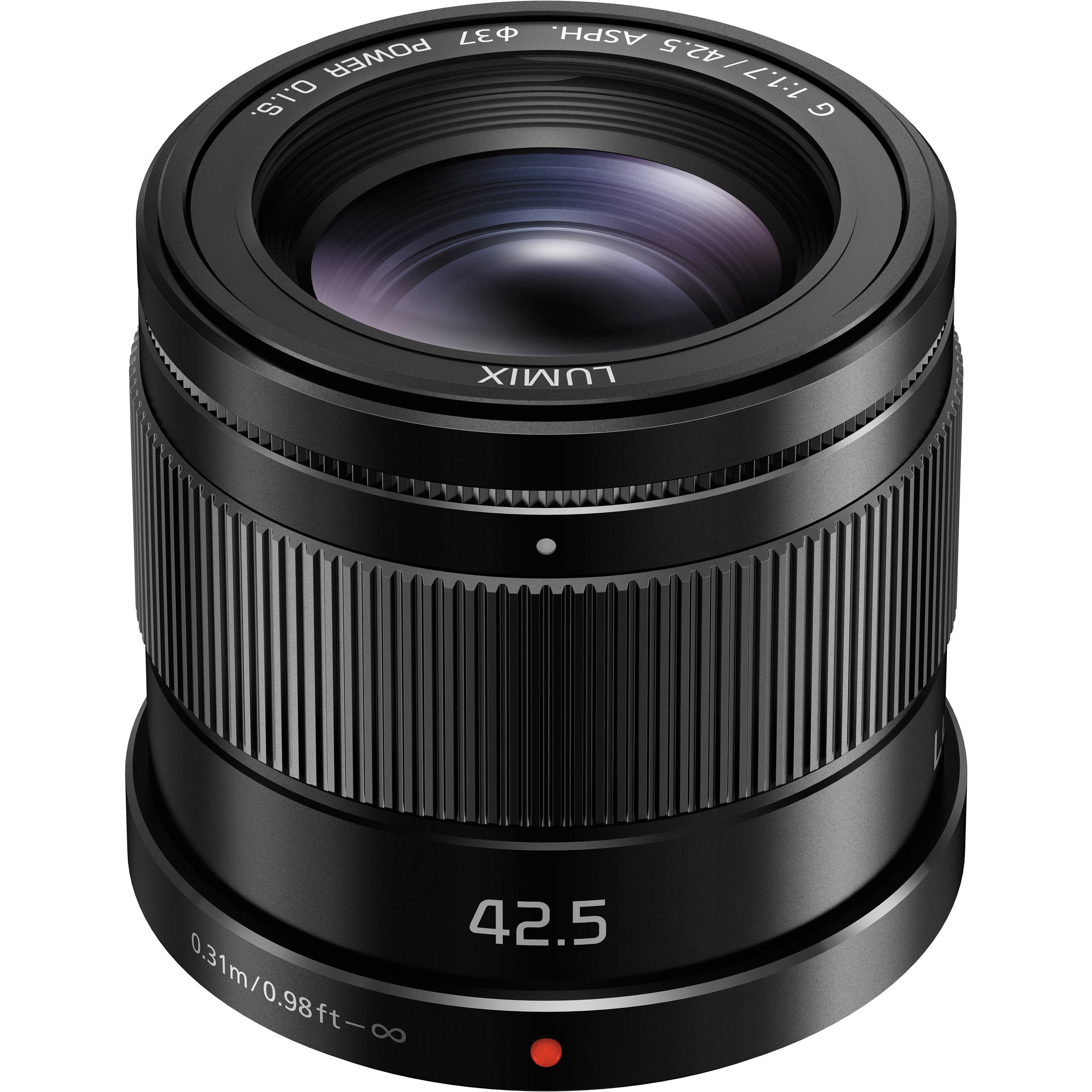 Panasonic Lumix G 42.5mm f/1.7 - Black 