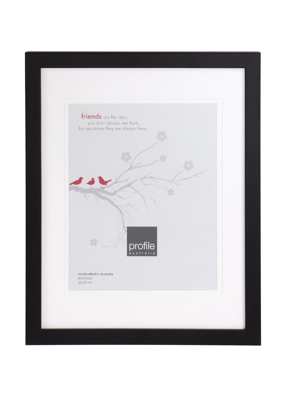 10420 Deluxe Black 20x25/13x18 Frame 2 Pack Bundle