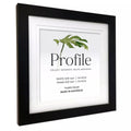 10420 Deluxe Black Square 5x5/8x8 (13x13/20x20cm)