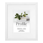 10420 Deluxe White 6x8 10x12 Photo Frame