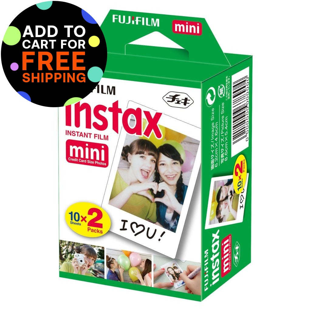 FUJIFILM INSTAX Mini Film - 20 Pack