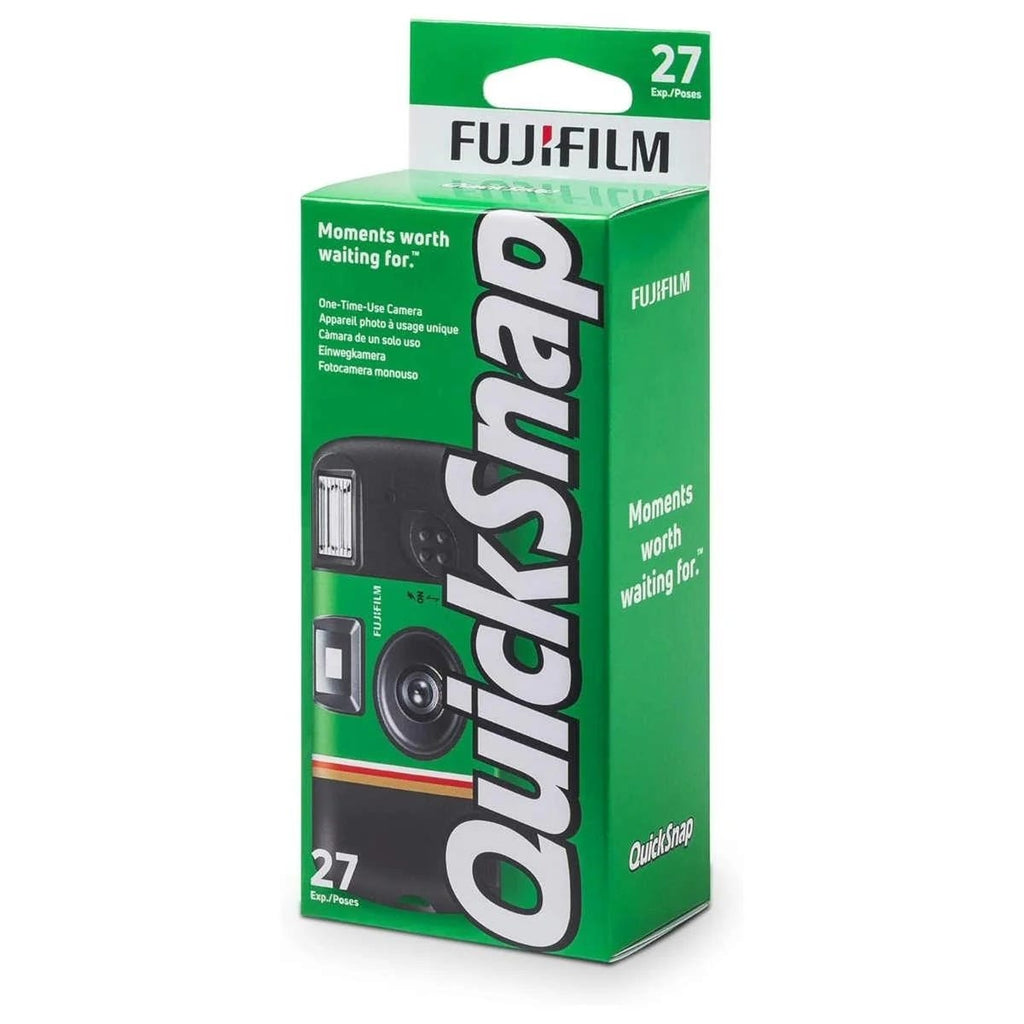FUJIFILM Quicksnap Flash Disposable Camera 27 exp 35mm 400ISO