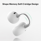 MOONDROP Pill OWS Open-Ear ENC Wireless Earbuds (Black)