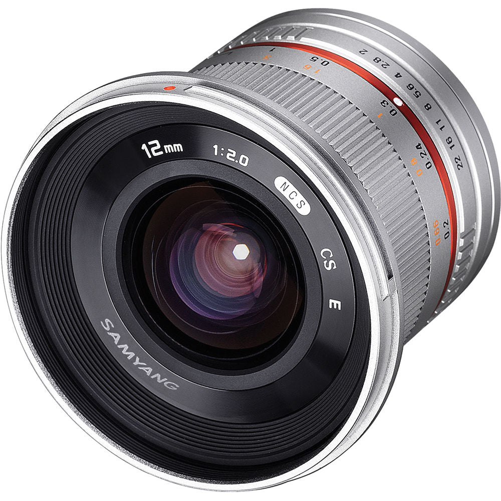 Samyang 12mm f/2.0 - Fuji X - Silver 